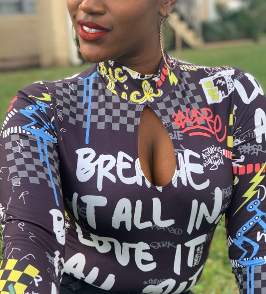 Breathe It All In Bodysuit - Rogue Fashion 